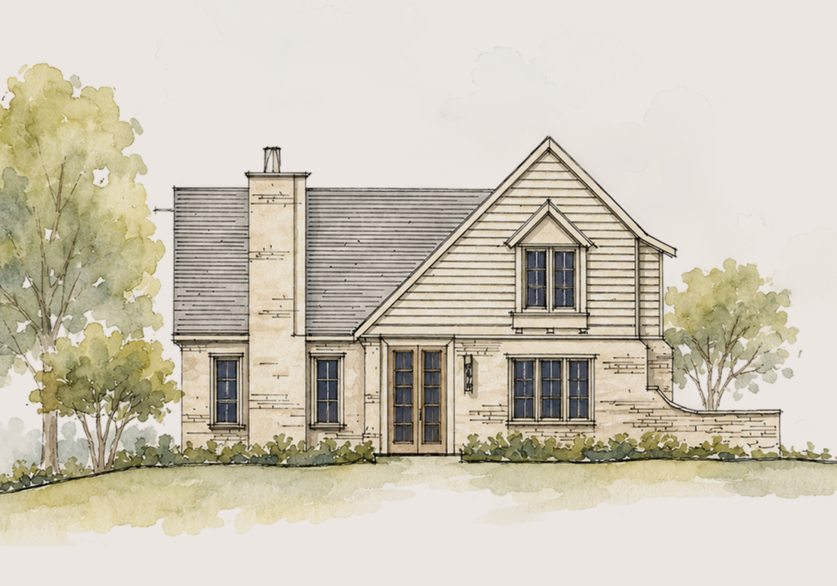 Cottage Four elevation