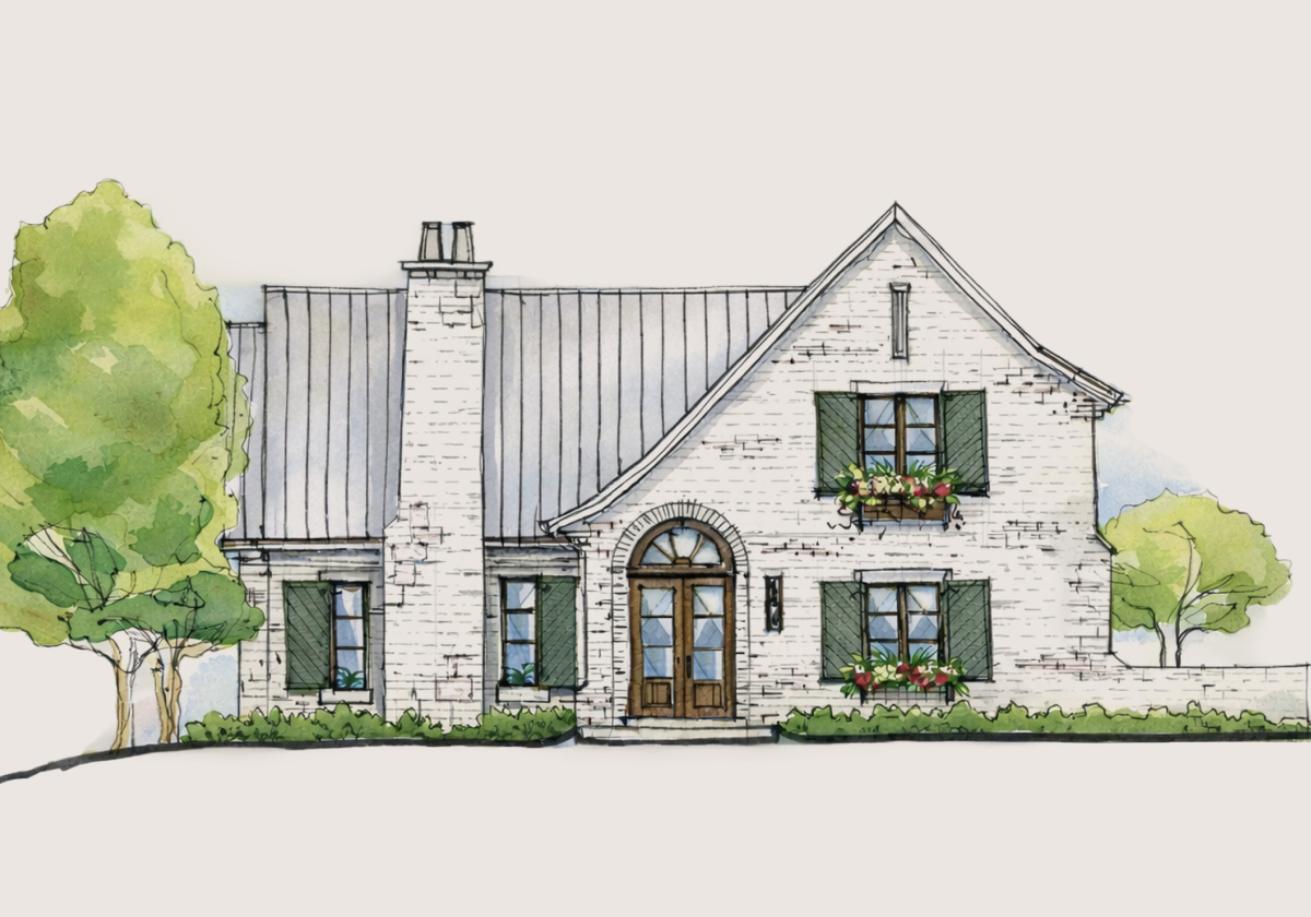 Cottage Four elevation