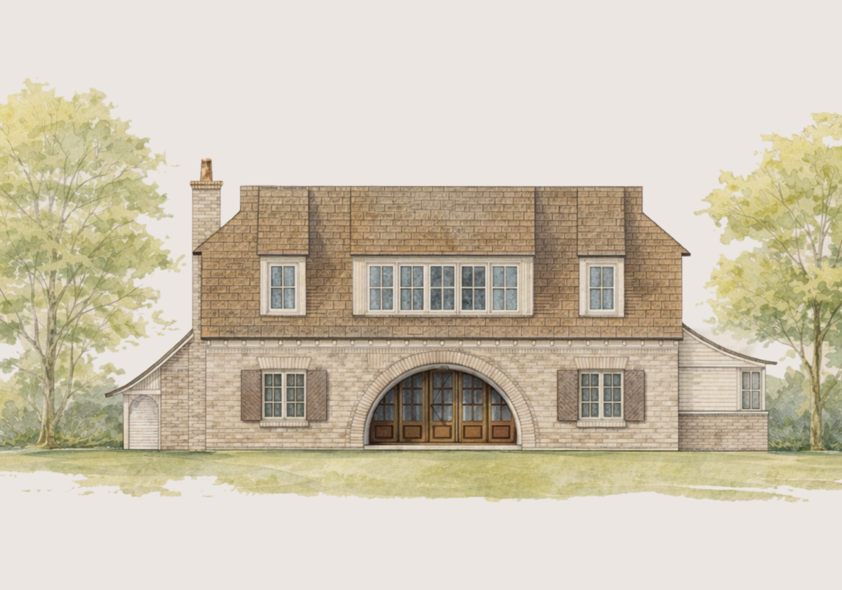 Cottage 2 — Elevation A