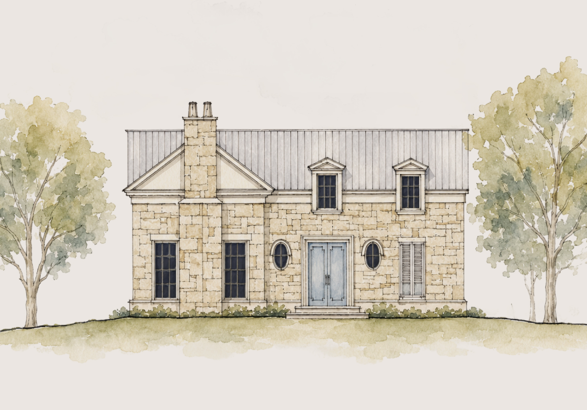Cottage One elevation